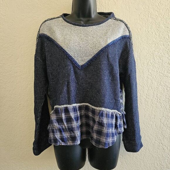 Hazel Mixed Media Sweater - Picture 1 of 8